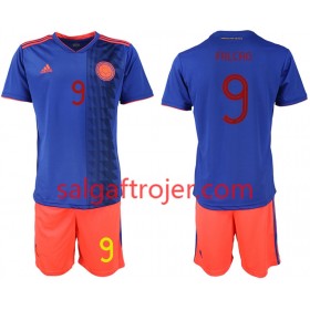 Colombia Fodboldtrøjer FALCAO 9 Børn Udebanesæt Copa América 2019 Kort ærmer